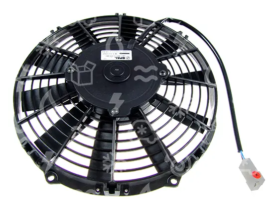ventilátor univerzální sací průměr 255 mm - 10 lopatek, 24 V, VA11